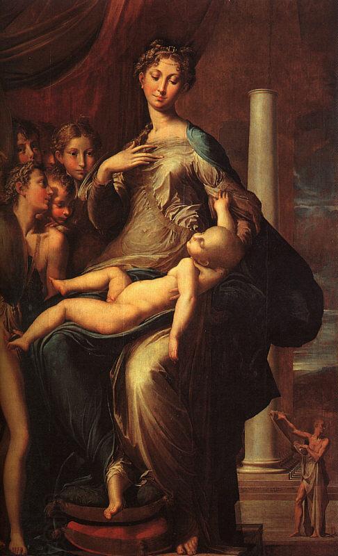 Girolamo Parmigianino The Madonna with the Long Neck